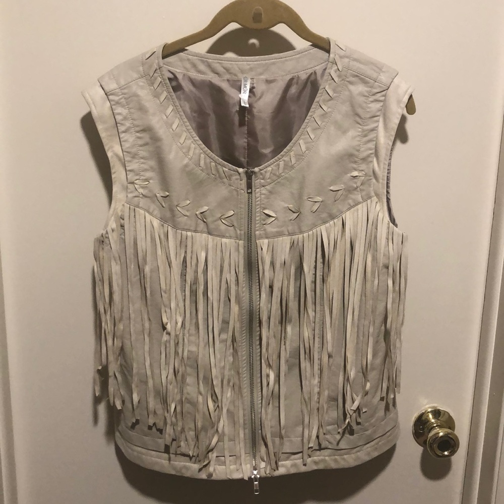 Fringe boutique vest